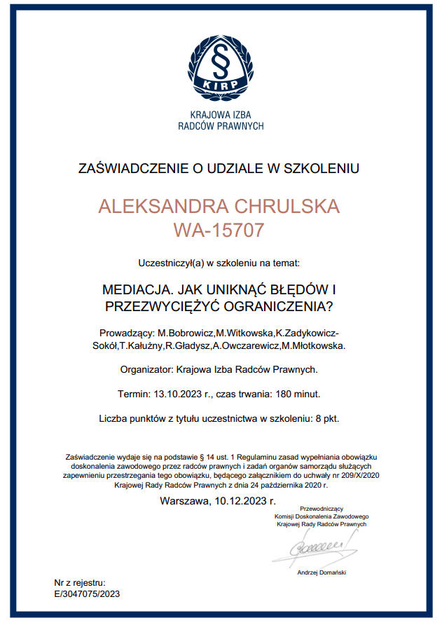dyplom mediacje jak uniknąć błędów i przezwyciężyć ograniczenia